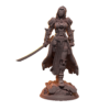 woman holding katana cyberpunkt