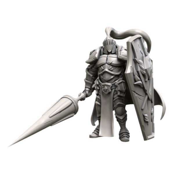 knight with armor
