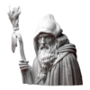 wizard holding staff