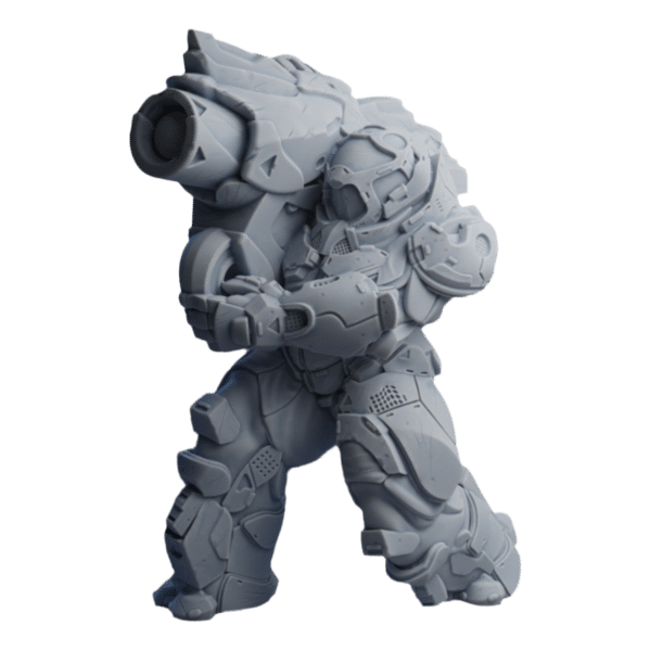 marine with canon