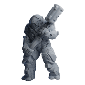 marine with shockwavehammer